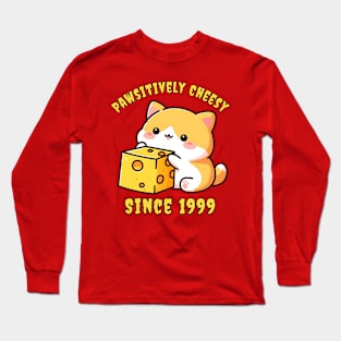 Positively cheesy since 1999 Long Sleeve T-Shirt